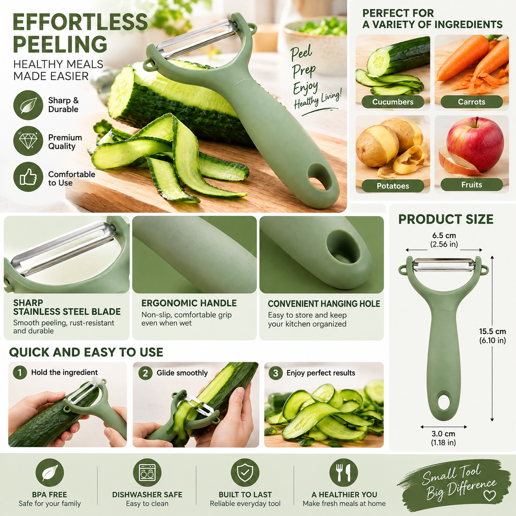Matcha Green Y-Peeler — detail 2