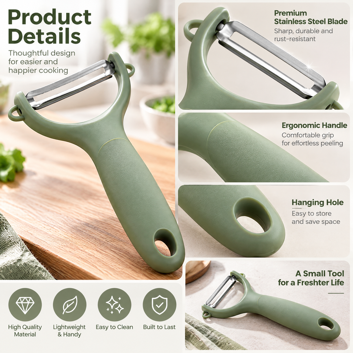 Matcha Green Y-Peeler — detail 3